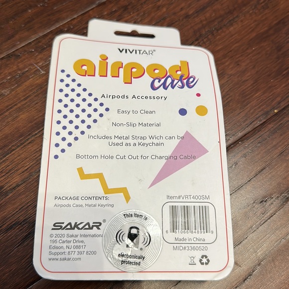 Game boy theme AirPod case vivitar brand new - Picture 2 of 2